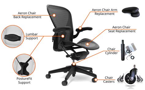 herman miller chair replacement parts.